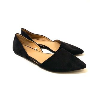 Merona black flats size 8.5